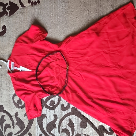 CD RED Dress in XL - Picture 2 of 4